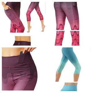 🎁 2/$16 NEW capri activewear leggings NWT